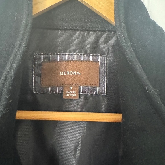 MERONA | Men’s Military & Field Jacket Black | Sz Small - Picture 3 of 3